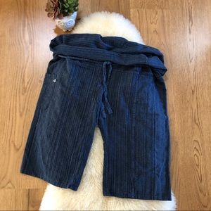 Unisex Thai Wrap Waist Shorts